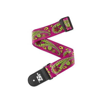 Strap chitara D'Addario 50JS14  Joe Satriani Paisley purple