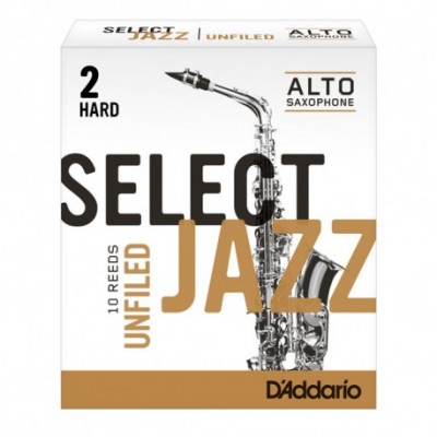 Ancii saxofon alto D'addario Select Jazz 2H Unfiled