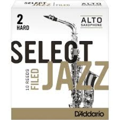 Ancii saxofon alto D'addario Select Jazz 2H Filed