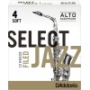 Ancii saxofon alto D'addario Select Jazz 4S Filed