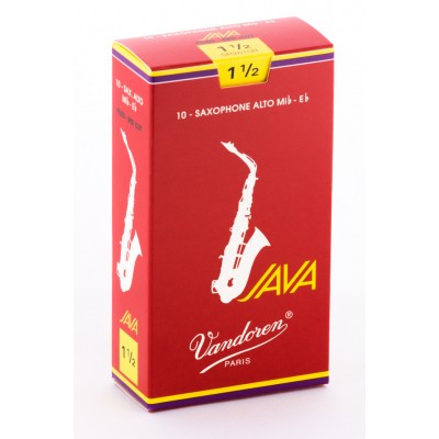 Ancii saxofon alto Vandoren Java Red nr. 1,5