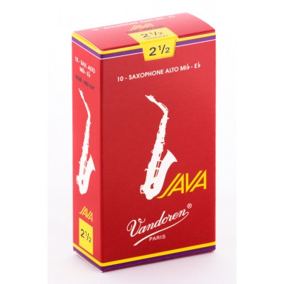 Ancii saxofon alto Vandoren Java Red nr. 2,5