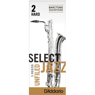 Ancii saxofon bariton D'addario Select Jazz 2H Unfiled