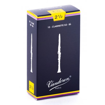 Ancii clarinet Mib/Re Vandoren Traditional nr. 2,5