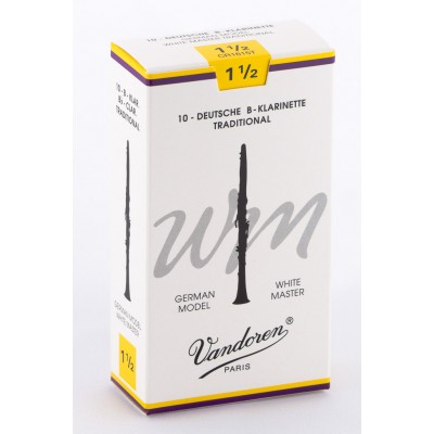 Ancii clarinet Vandoren White Master Traditional 1,5