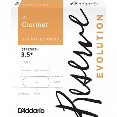 Ancii clarinet D'addario Reserve Evolution 3.5+