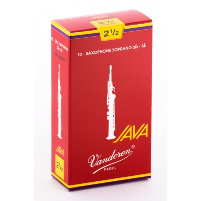 Ancii saxofon sopran Vandoren Java Red nr. 2,5