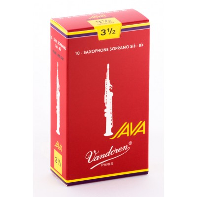 Ancii saxofon sopran Vandoren Java Red nr. 3,5
