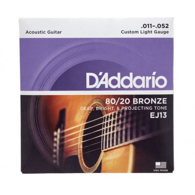 Corzi chitara acustica D'addario EJ13