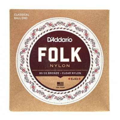 Corzi chitara folk D'addario EJ33