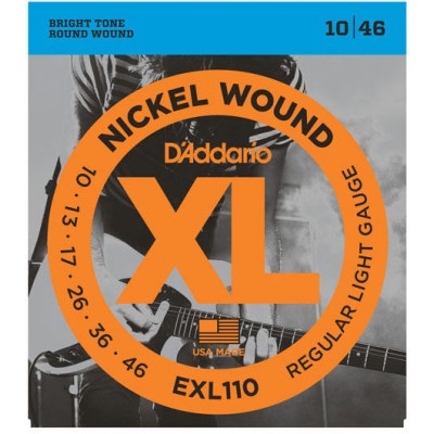 Corzi chitara electrica D'addario EXL110