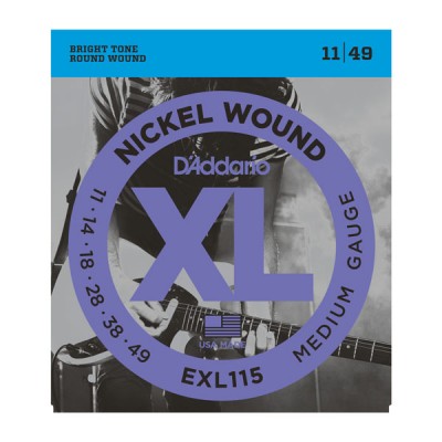 Corzi chitara electrica D'addario EXL115