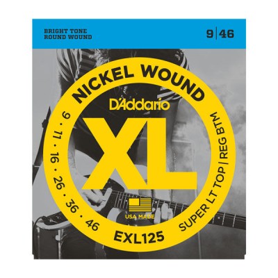 Corzi chitara electrica D'addario EXL125