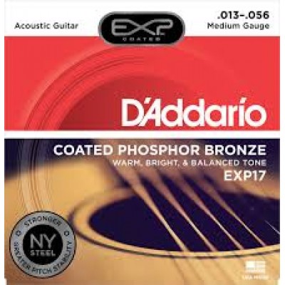 Corzi chitara acustica D'addario EXP 17 (XTAPB1356)