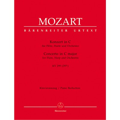 Mozart, Wolfgang Amadeus - Concerto for Flute, Harp and Orchestra in C major K. 299 (297c)
