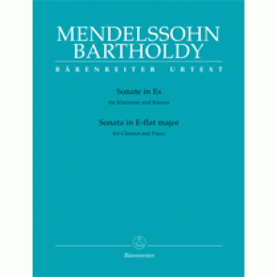 Mendelssohn Bartholdy, Felix - Sonata for Clarinet and Piano