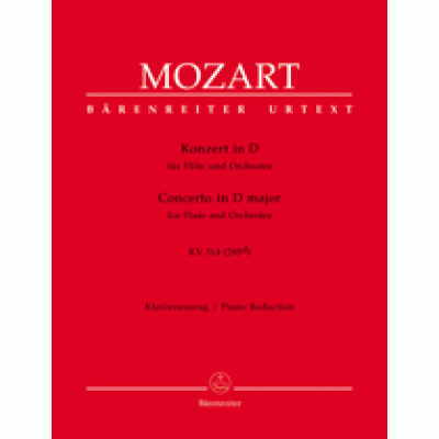 Mozart, Wolfgang Amadeus - Concerto for Flute and Orchestra D major