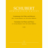 Schubert, Franz - Variations for flute and piano on "Trockne Blumen"