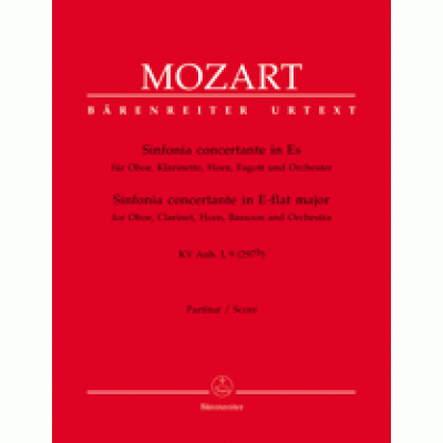 Mozart, Wolfgang Amadeus - Sinfonia concertante for Oboe, Clarinet, Horn, Bassoon and Orchestra