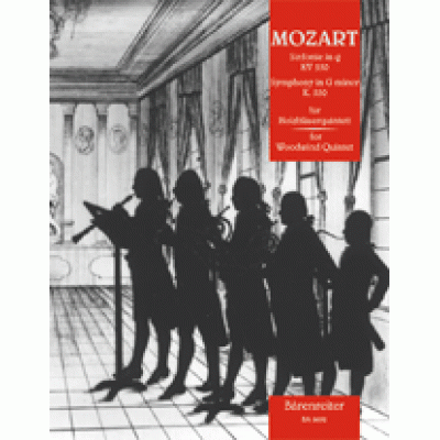 Mozart, Wolfgang Amadeus - Symphony in G minor K550 for Woodwind quintet