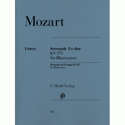Wolfgang Amadeus Mozart - Serenade E flat major K. 375 for 2 Clarinets, 2 Horns and 2 Bassoons