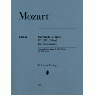 Wolfgang Amadeus Mozart - Serenade c minor K. 388 (384a) for 2 Oboes, 2 Clarinets (B flat), 2 Horns and 2 Bassoons