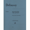 Claude Debussy - Sonata for Flute, Viola and Harp