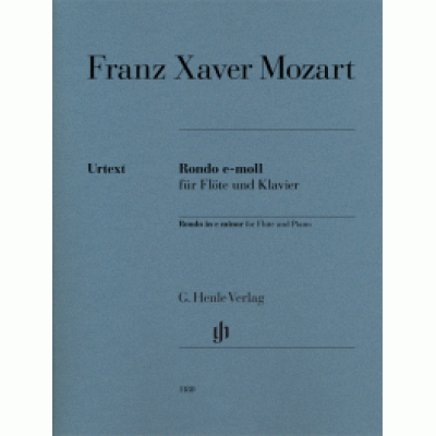 Franz Xaver Mozart  - Rondo in e minor for Flute and Piano