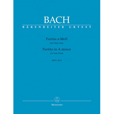 Bach, Johann Sebastian - Partita for flute solo a minor BWV 1013