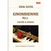 Erik Satie Gnossienne Nr.4 - pentru Flaut si Pian