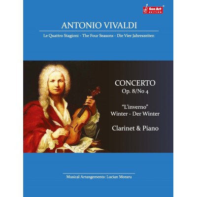Antonio Vivaldi - Anotimpurile Iarna - pentru Clarinet si Pian