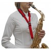 Strap saxofon alto/tenor BG S19M RED COMFORT